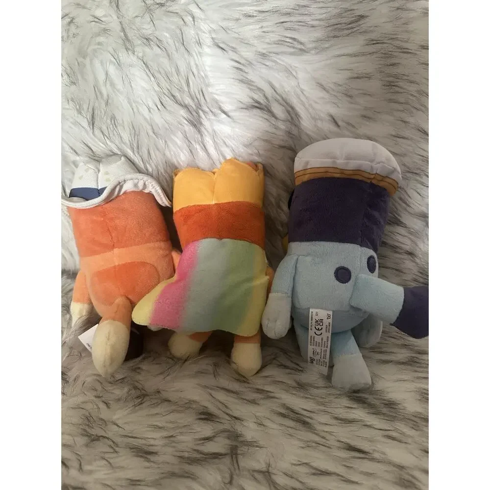Bluey And Bingo Plush Toys. Bluey And Friends Set Of 3 Royal